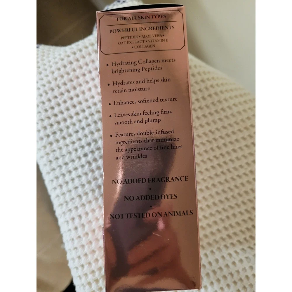 Eva St Claire Crepey Skin Neck Decollete Tightening Serum with Collagen 1.7‎ Oz